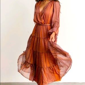 Baltic Born Ryker Tiered Midi Dress